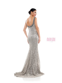 Marsoni By Colors - Boat Neck Lace Dress