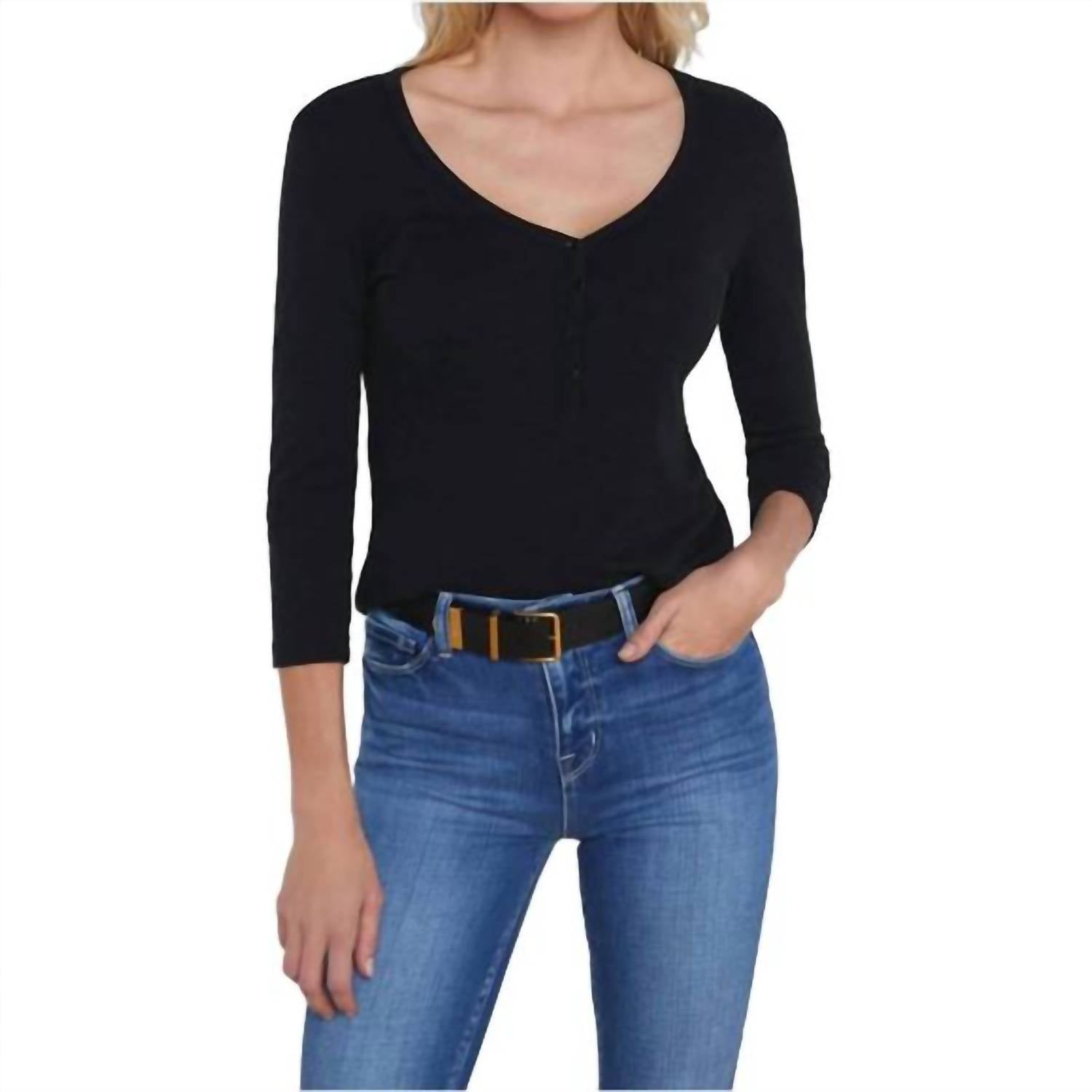 L'Agence - Rowena Henley Top