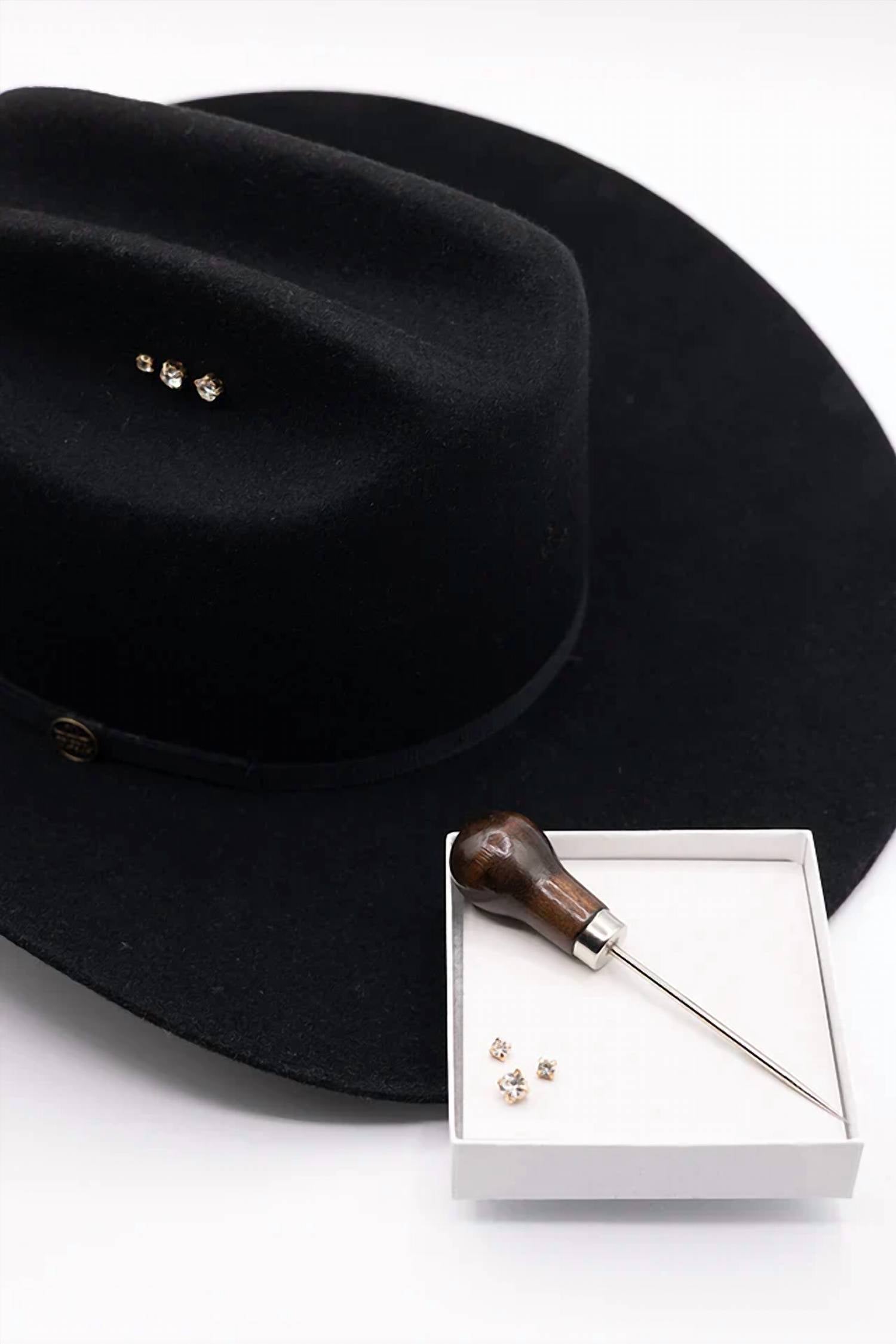 Fleastyle - Unisex Bling Hat Pin Kit