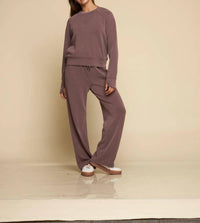 FUNDAMENTAL COAST Later On Long Sleeve Sweatshirt in anise - women's top