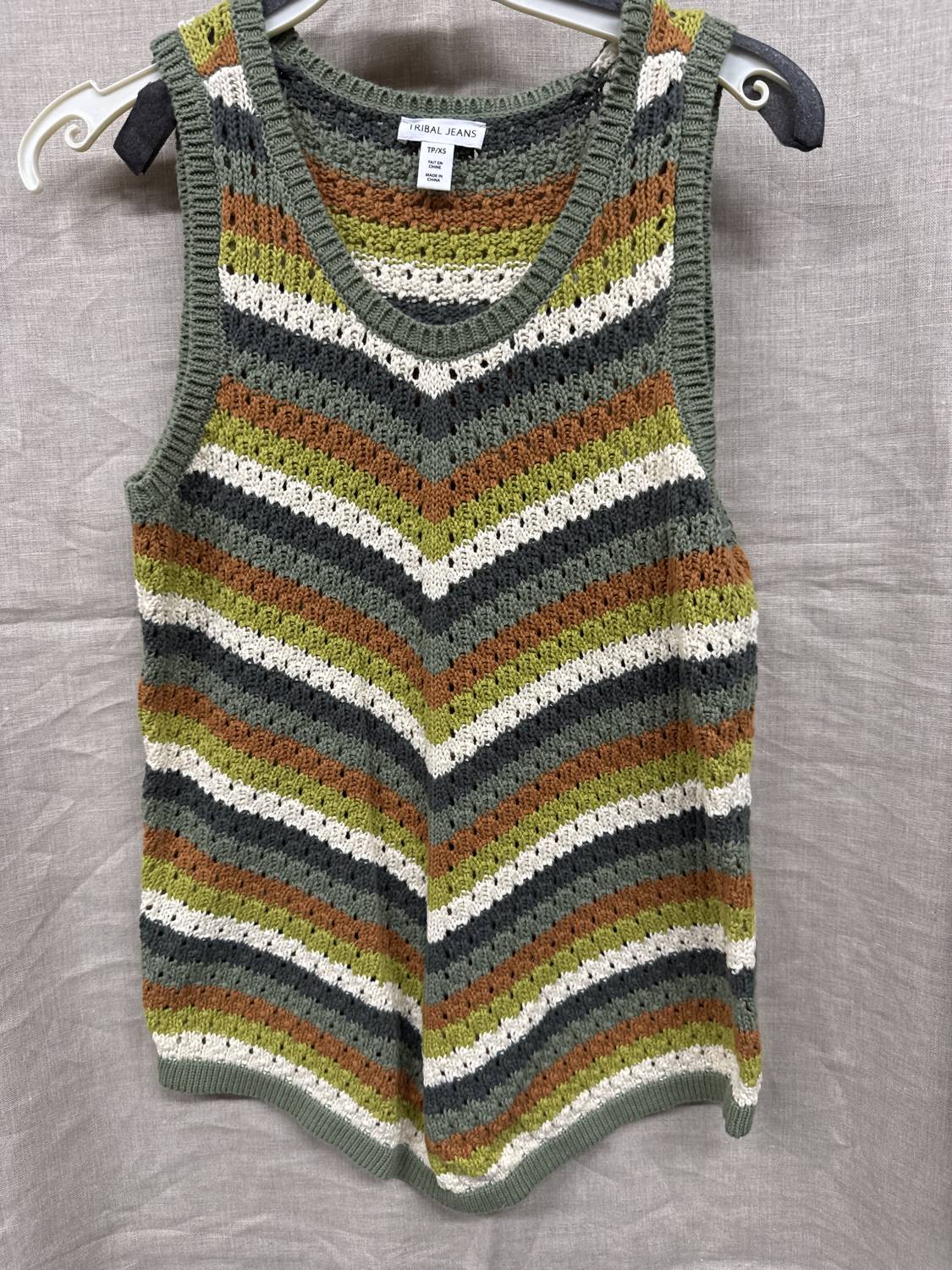 Tribal - Crocheted Tank Top
