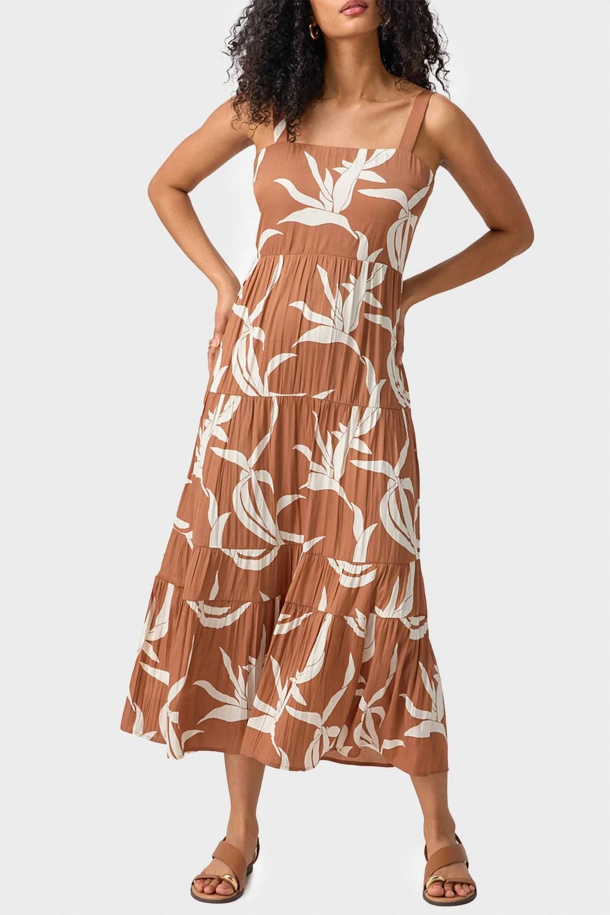 Sanctuary - Watching Sunset Tiered Midi Dress
