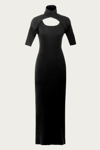 LOOP LAYERED KNIT DRESS