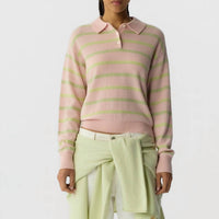 Guest In Residence - Collegiate Stripe Polo