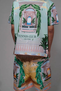 Civilized - Maison Blanche Tennis Club Button Down Short Set