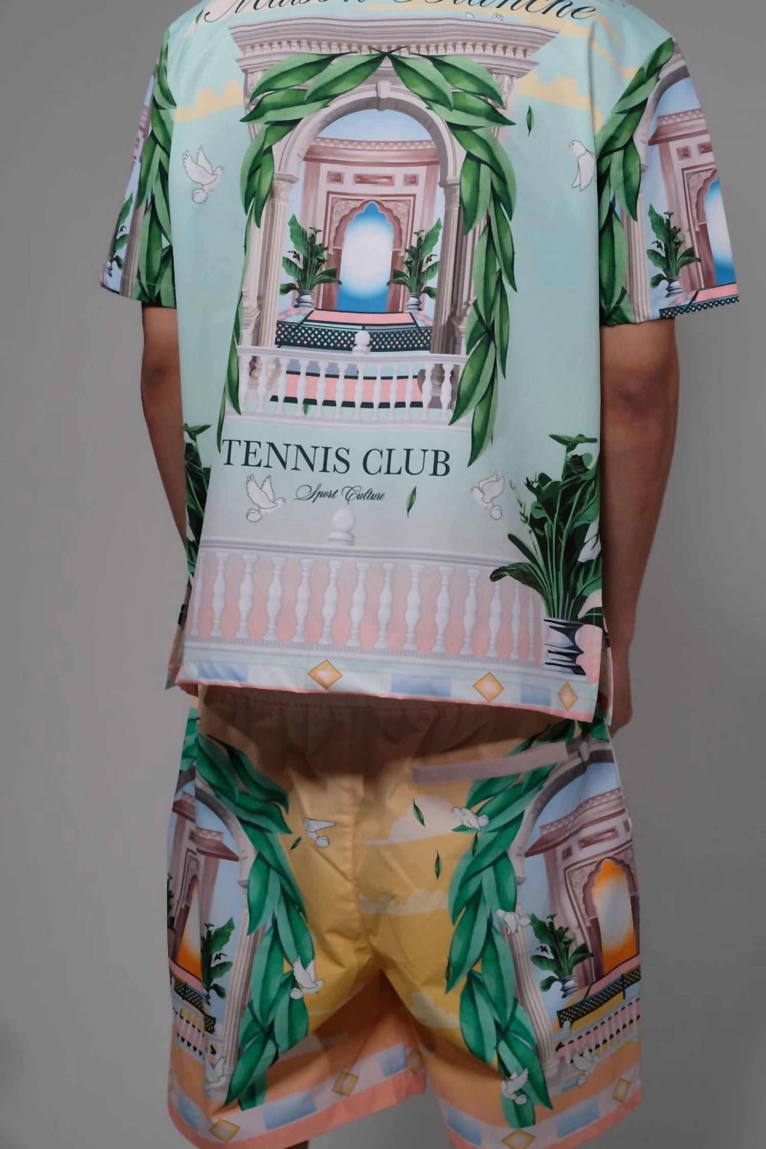 Civilized - Maison Blanche Tennis Club Button Down Short Set