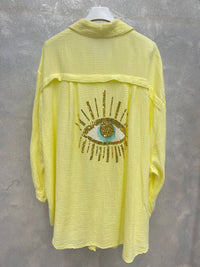 Loowie - Oversized Evil Eye Shirt