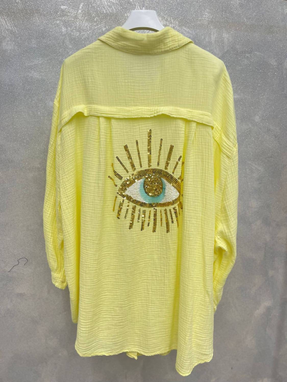 Loowie - Oversized Evil Eye Shirt