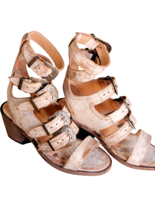 Agave Sky - Women's Salina Buckled Heel Sandal