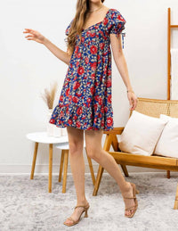 Blu Pepper - Floral Mini Dress