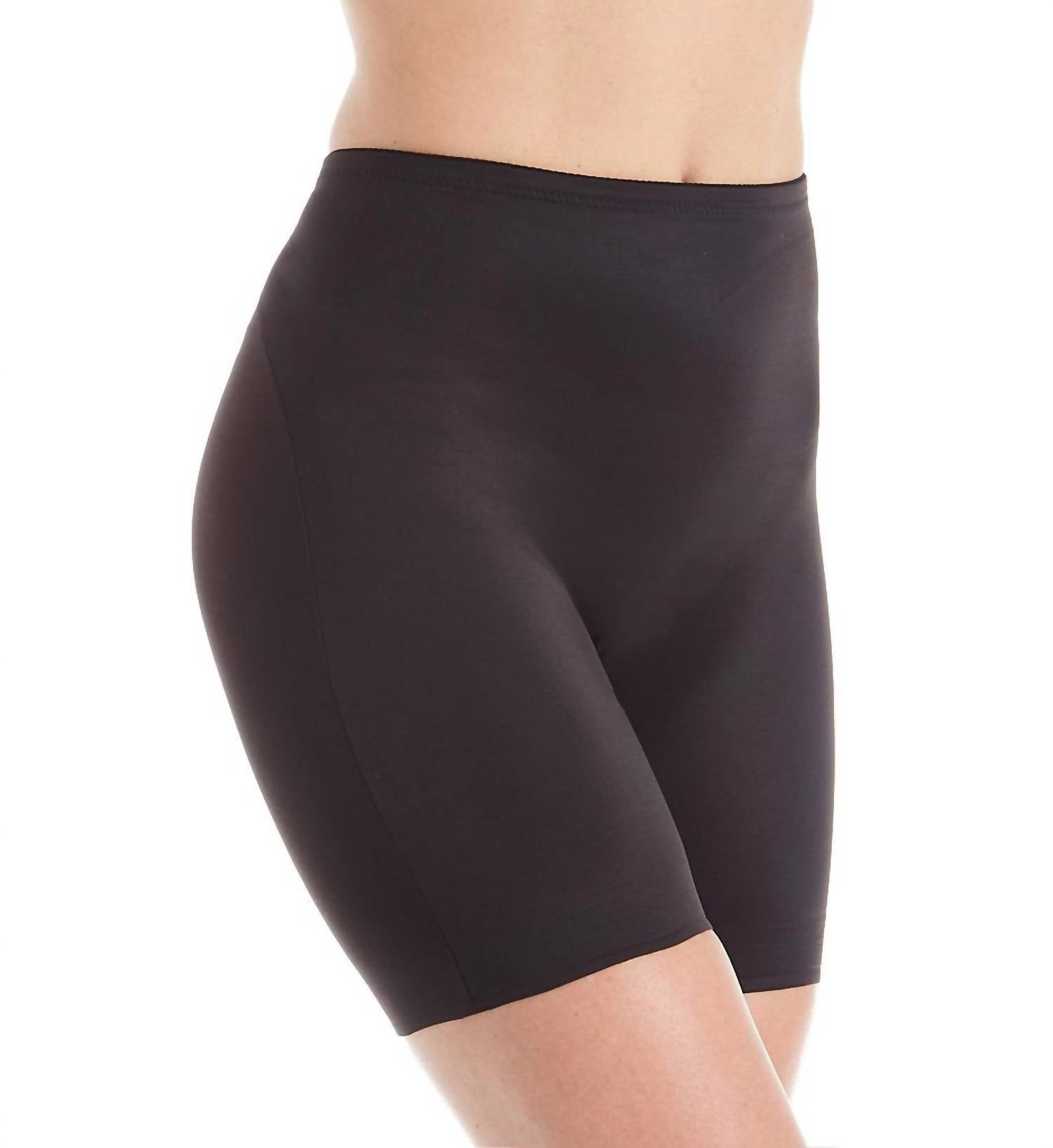 TC Fine Intimates Adjust Perfect Shaping Waistline Bike Short in black - women's shorts