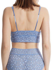 Hanky Panky - Cross Dyed Leopard V-neck Retro Bralette