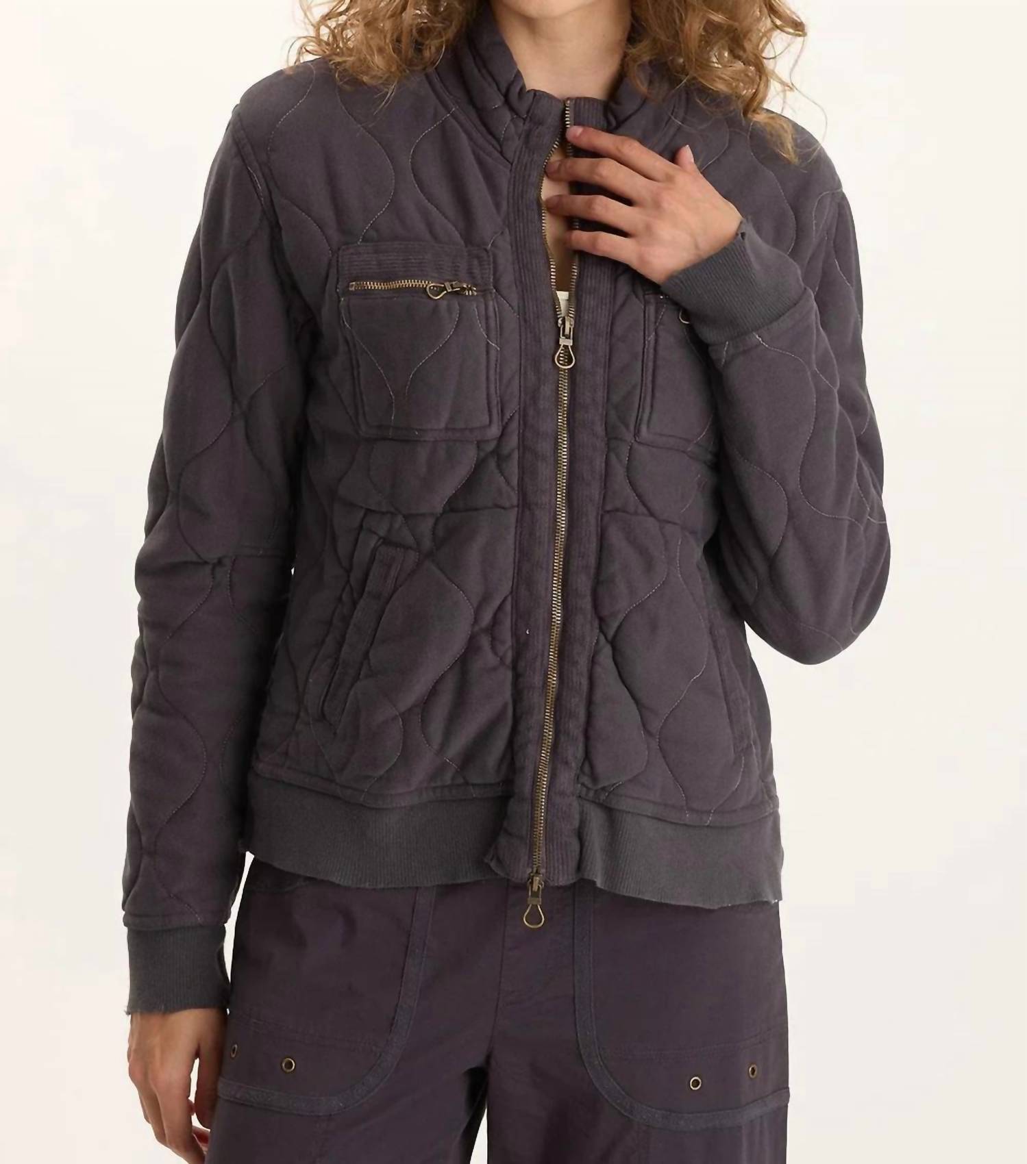 Xcvi - Quilted Bomber Jacket