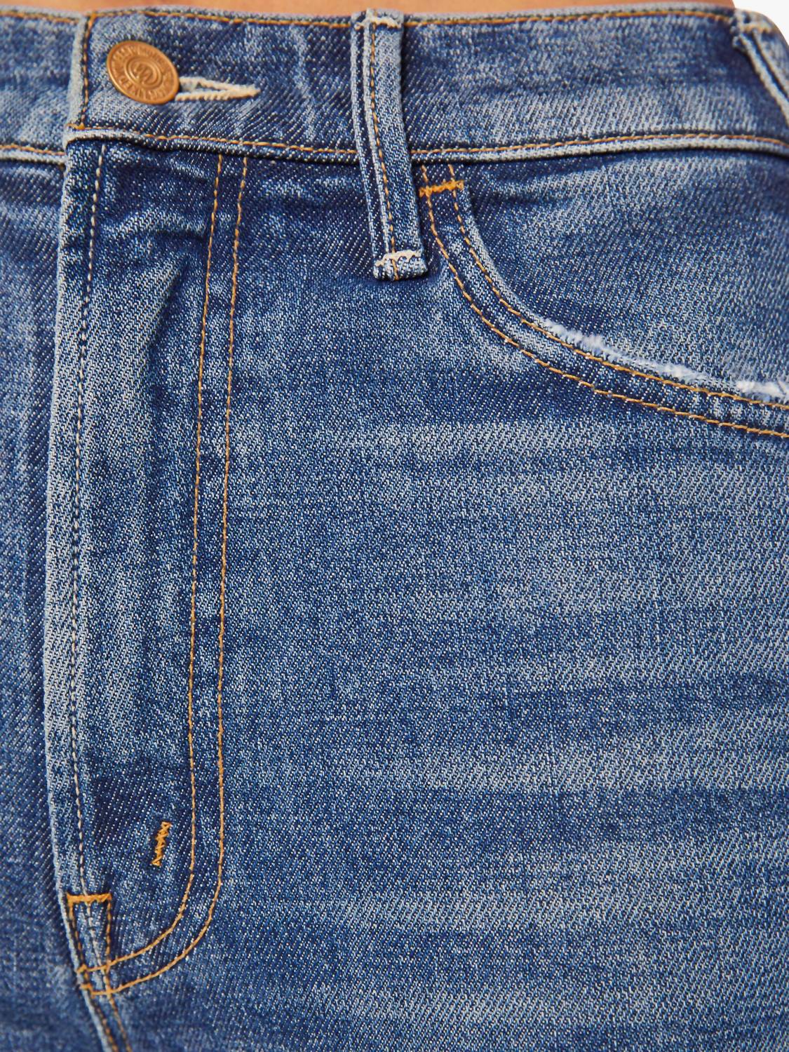 Mother Hustler Ankle Jeans in bending the rules 1 - women's jeans - view 6