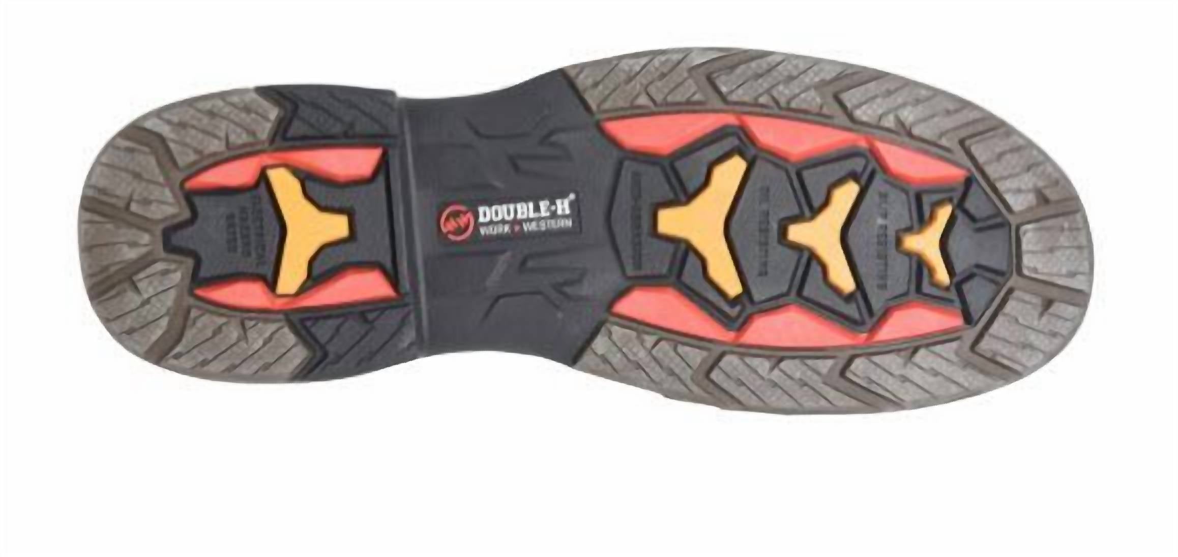 Double-H Boots - Men's Comp-toe Brigand 6" Waterproof Work Boot