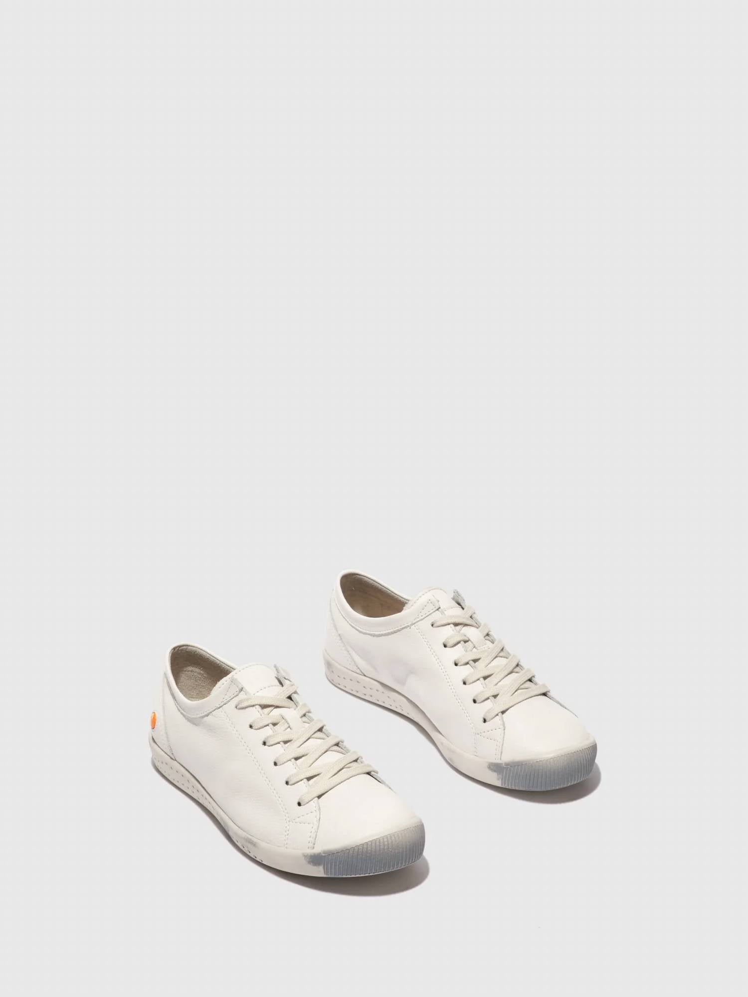 Softinos - Women's Cool Leather Lace-up Sneaker