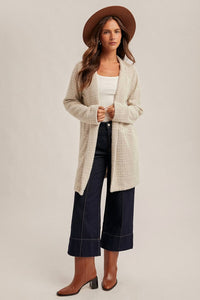 Hem & Thread - Houndstooth Light Weight Coatigan