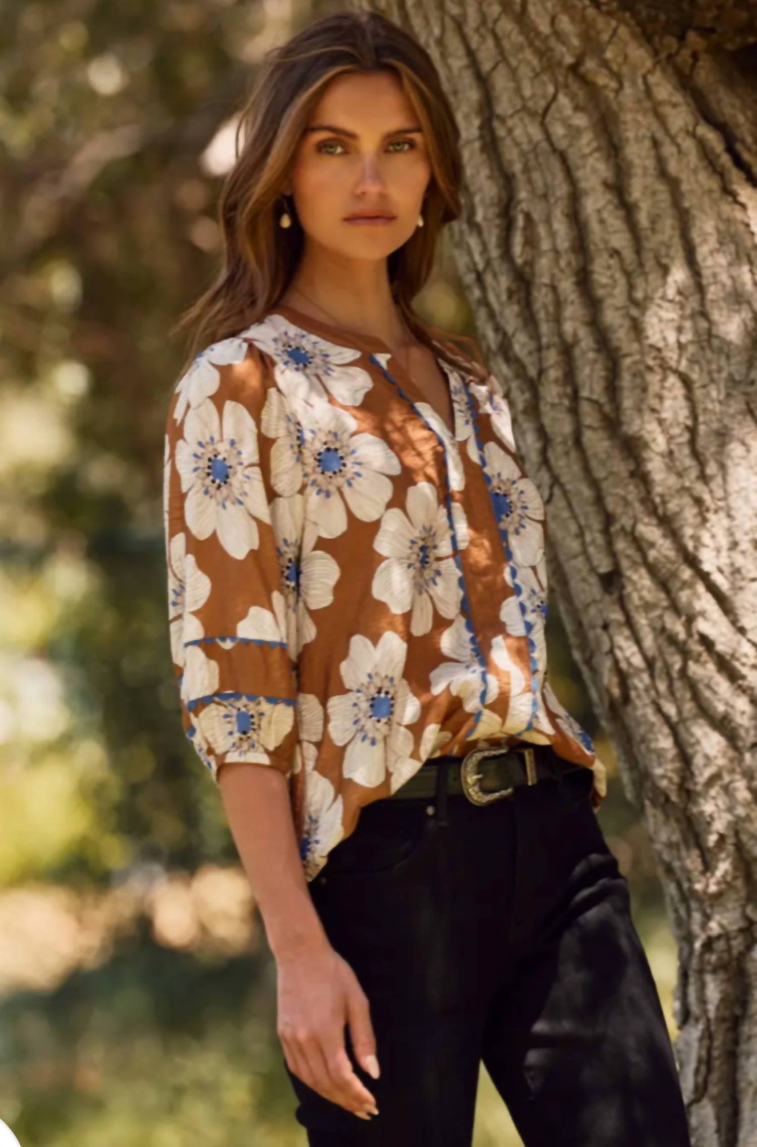 Gigio - Elise Floral Print Blouse