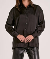 Elan - Button-down Lace Back Top