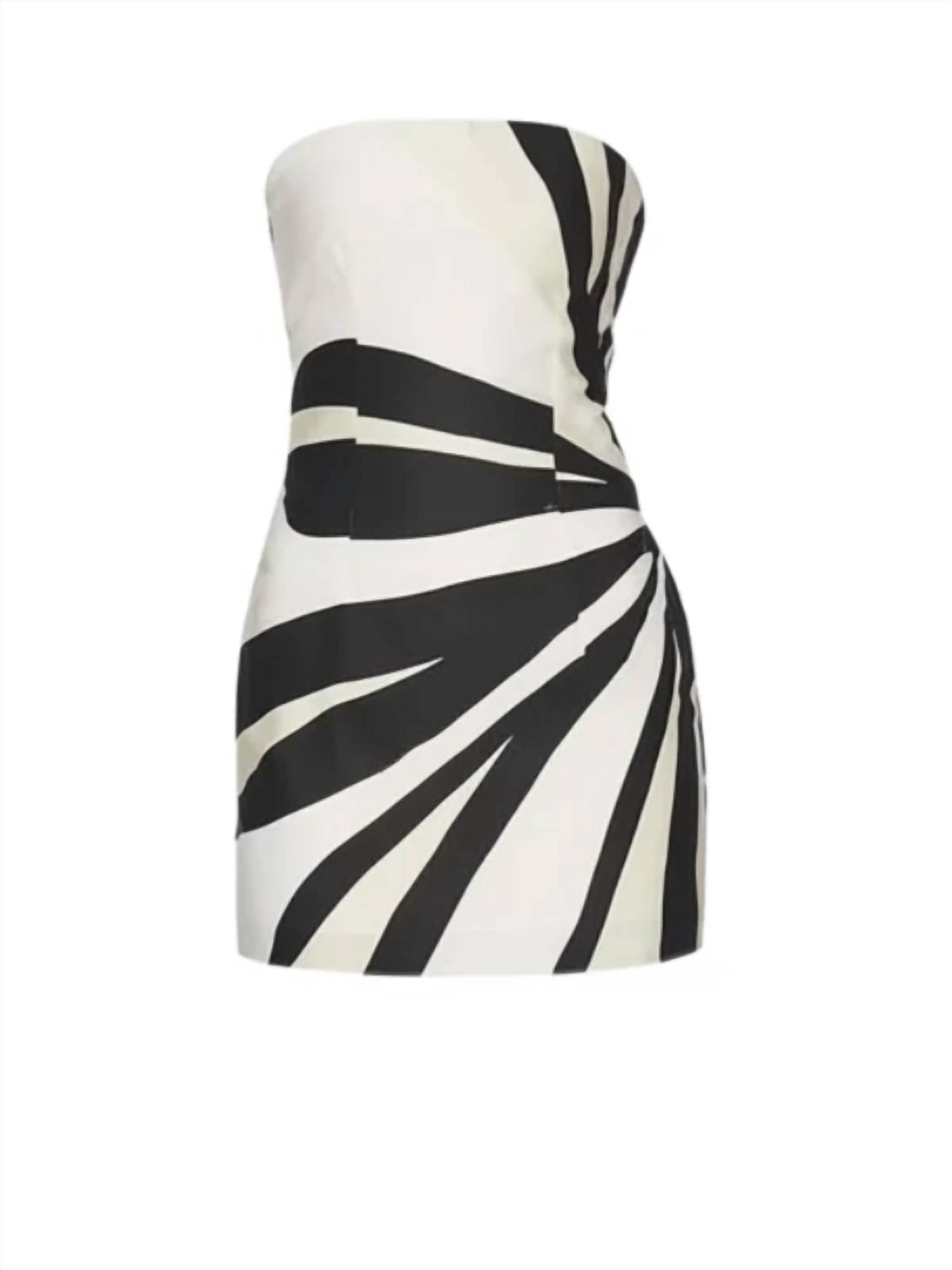 Cala De La Cruz - Carla Strapless Mini Dress