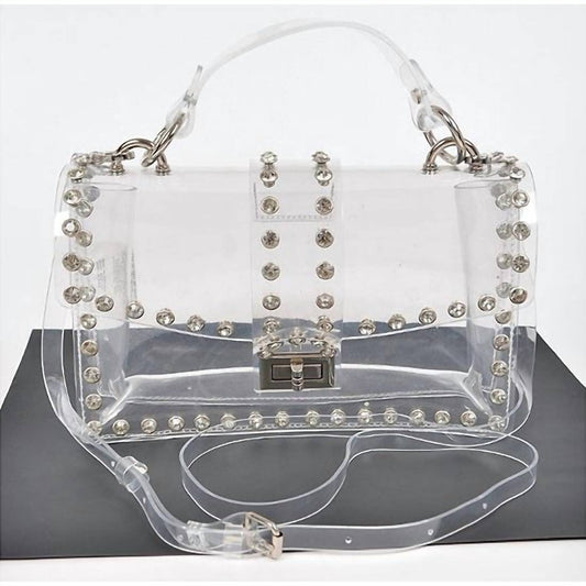 H&D Accessories - Women's Rhinestones Handbag