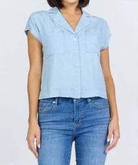 Dear John Denim - Cruz Button Down Short Sleeve Top