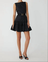 js71 Daphne Dress in black - women's dress
