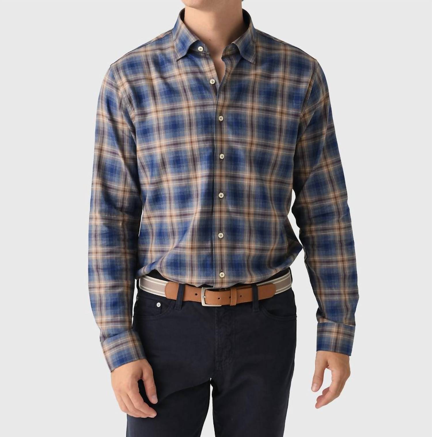 Johnnie-O - Angelos Flannel Button Down Shirt