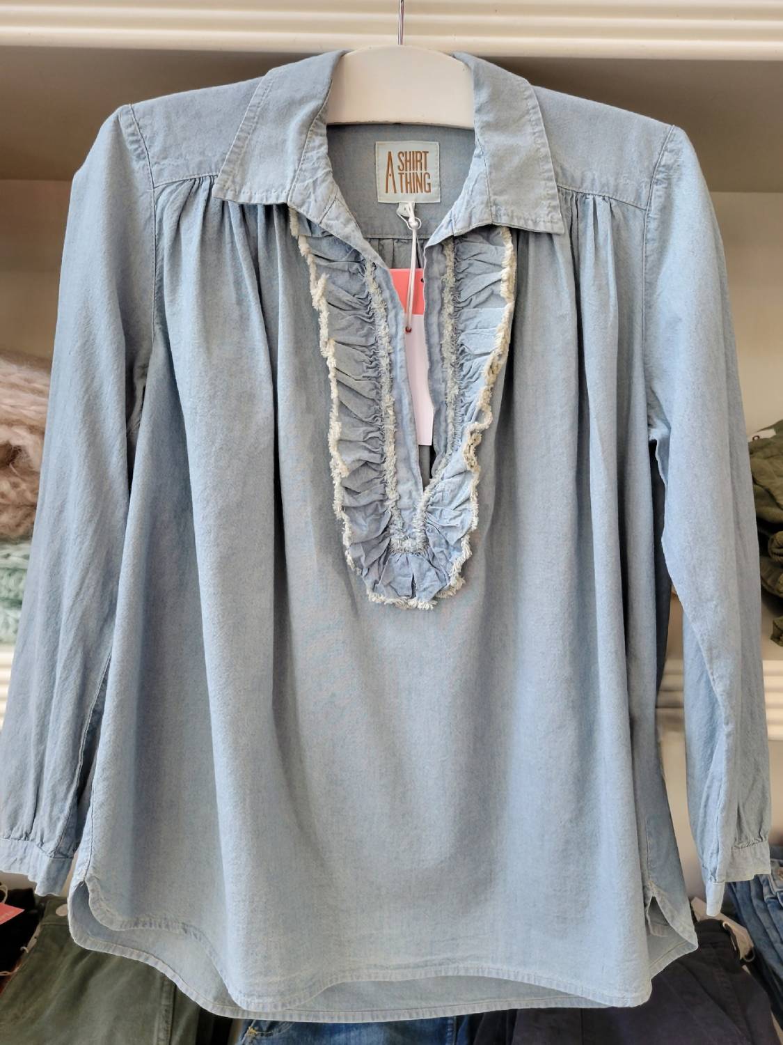A Shirt Thing - Women's Celine Denim Shirt