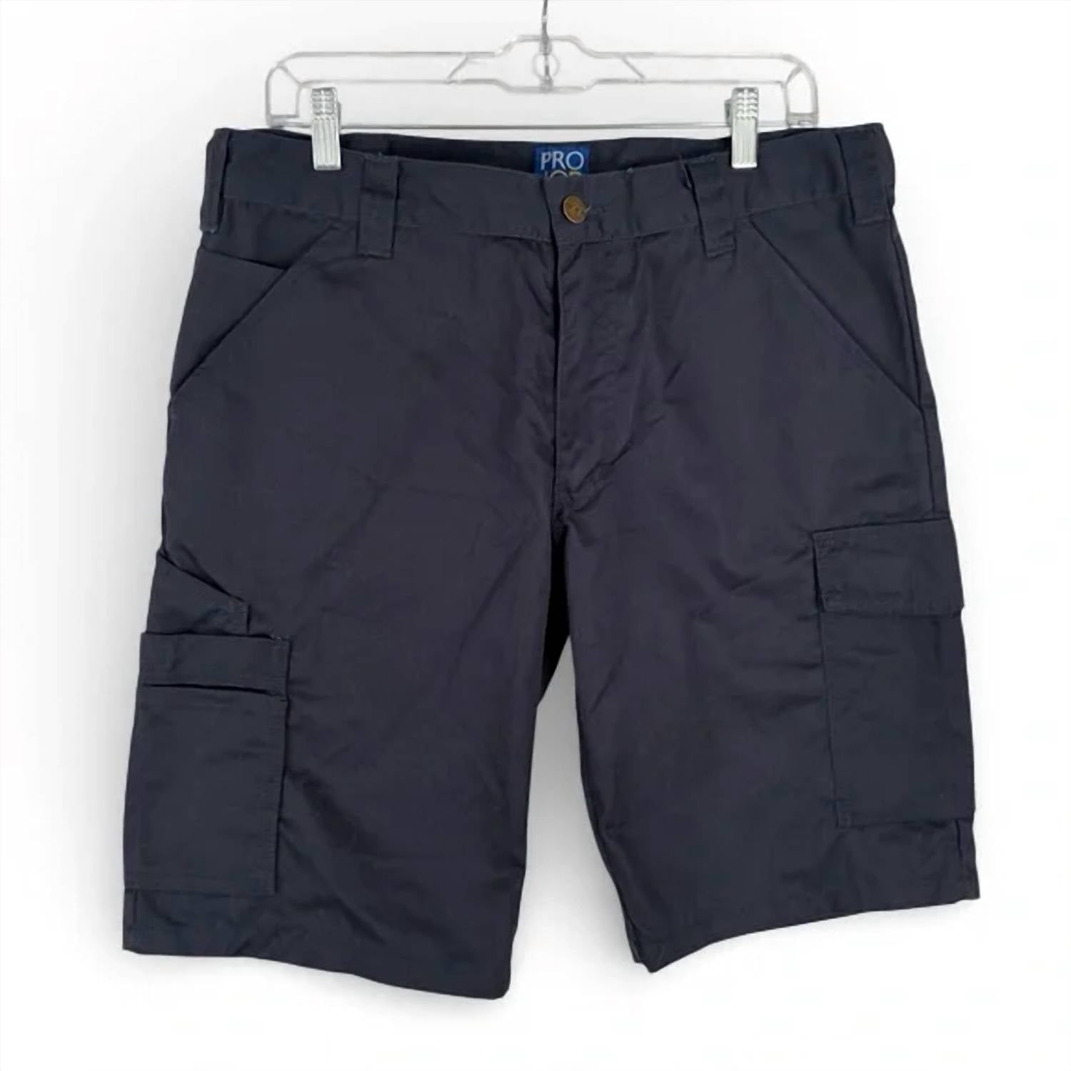 Projob Men's Ventair Work Shorts in navy - men's shorts