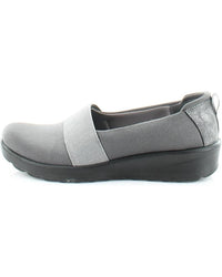 Bzees Women's Gracie Shoes in granite gray - women's flats - detail view