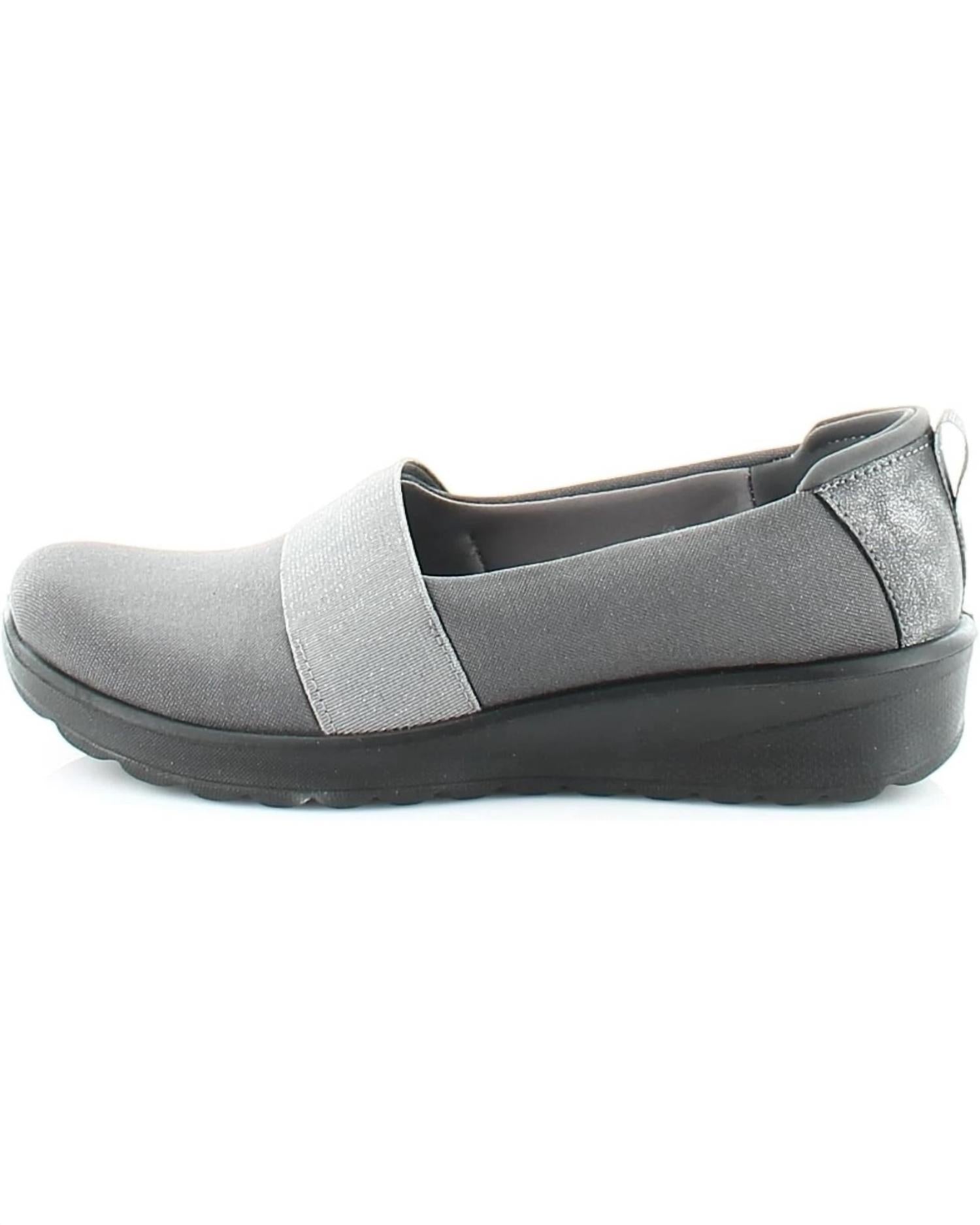 Bzees Women's Gracie Shoes in granite gray - women's flats - detail view