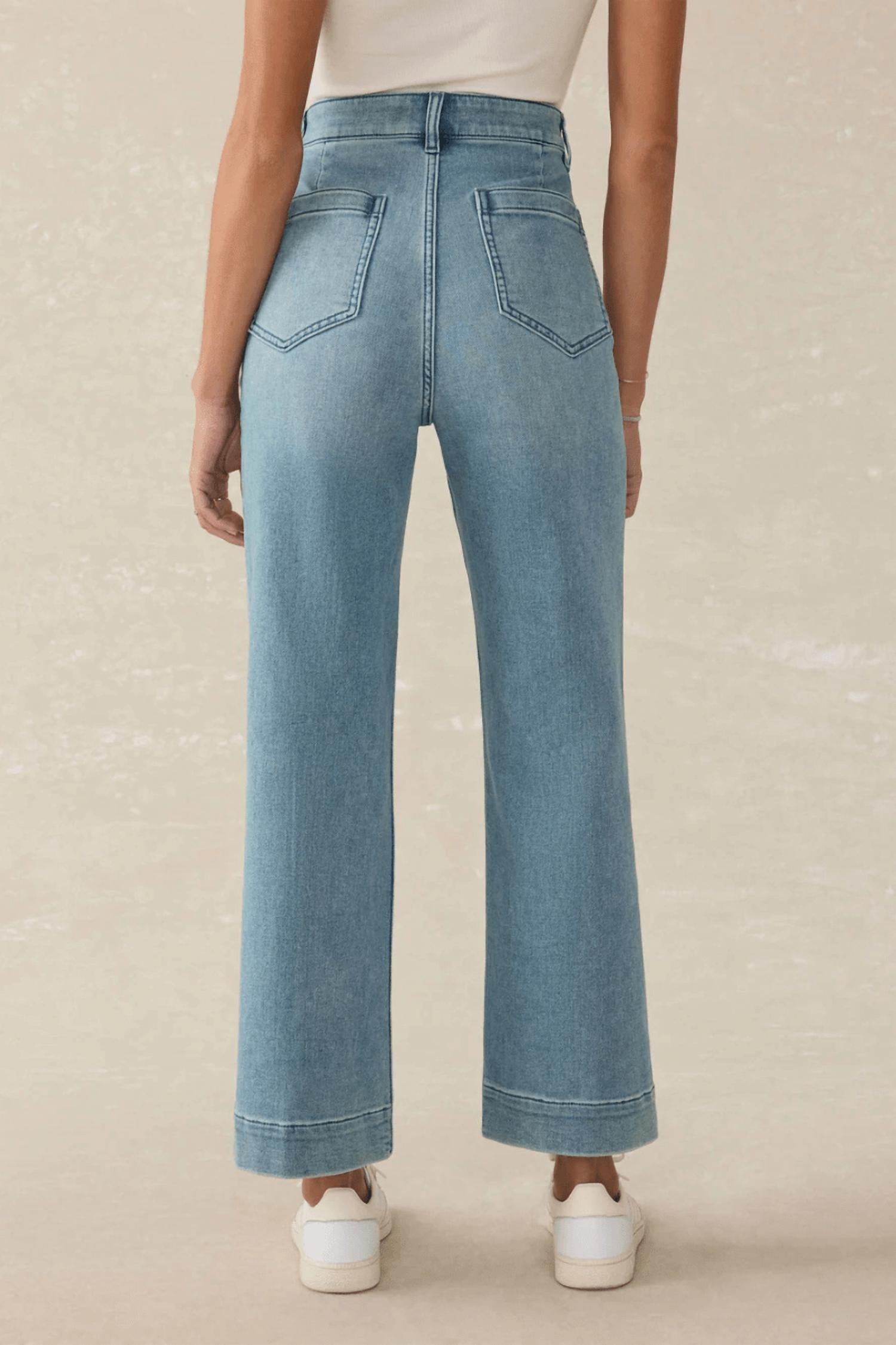 Faherty - Stretch Terry Patch Pocket Ankle Pant