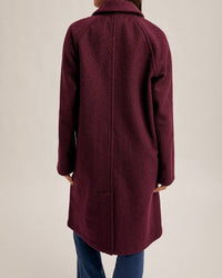 Hem & Thread - Teddy Textured Button Down Coat