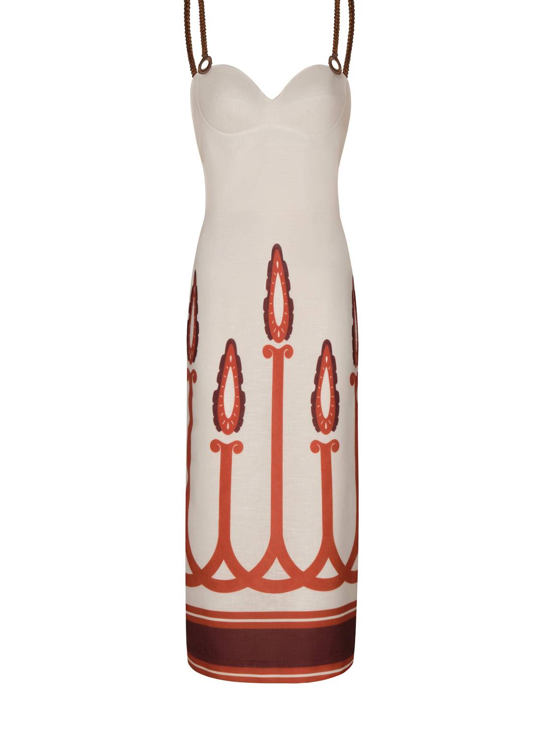 Andres Otalora - Vivisima Linen Midi Tank Dress