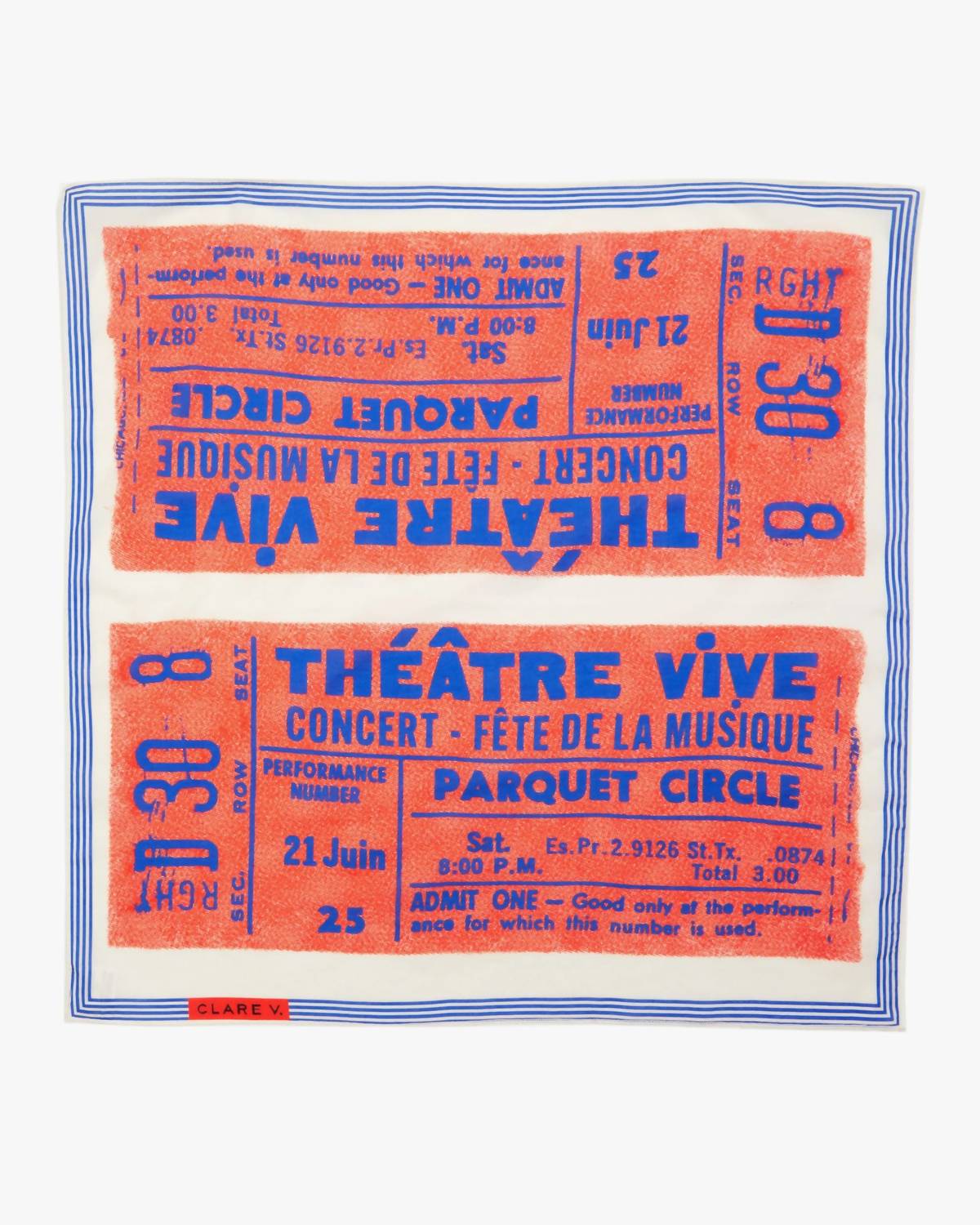 Clare V. - Women's Cotton Bandana