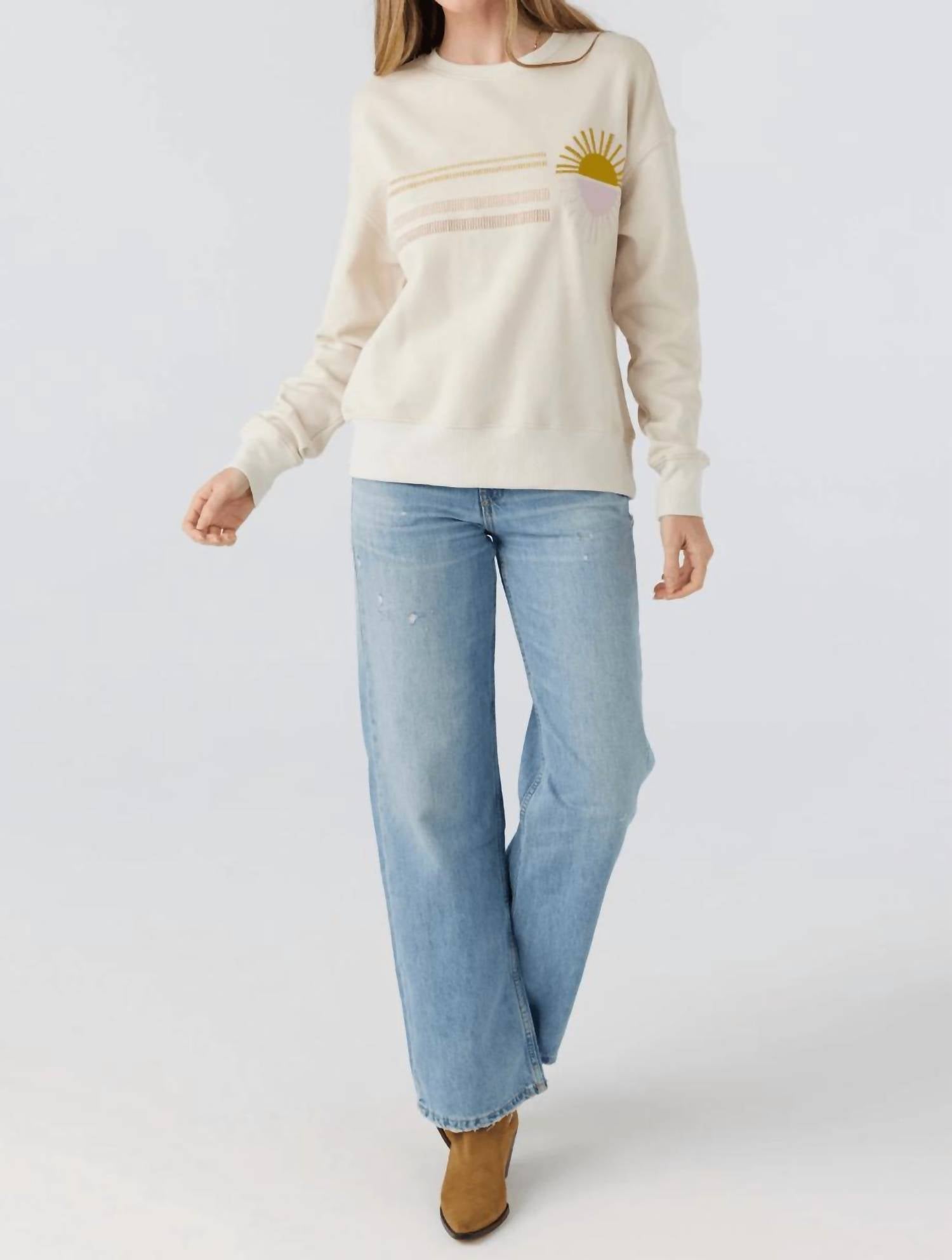 Sol Angeles - Solstice Weekender Crew Neck Sweater