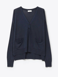 Q2 - Fine Knit Cardigan With Pockets