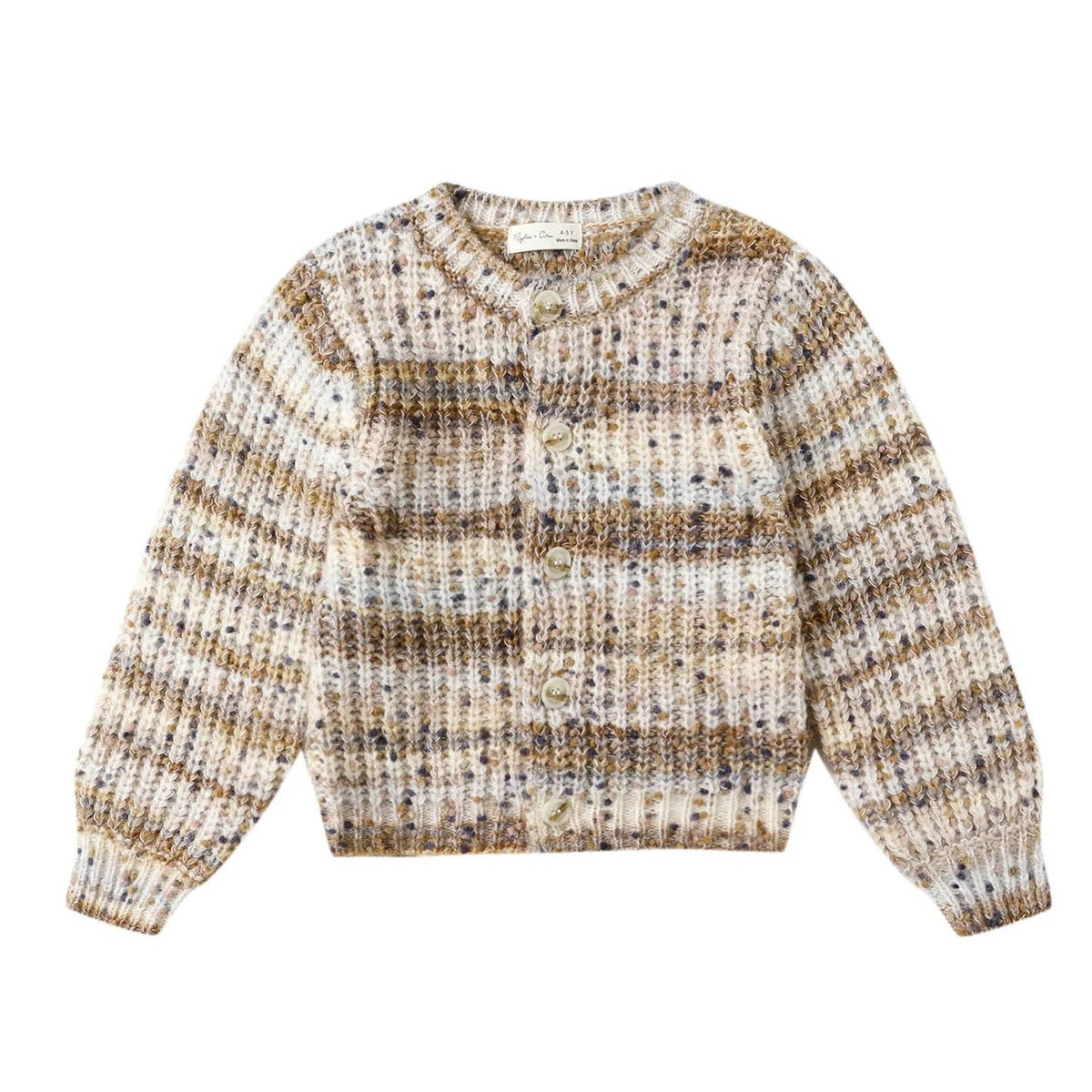 Rylee + Cru - Kid's Multi Stripe Cheyenne Cardigan