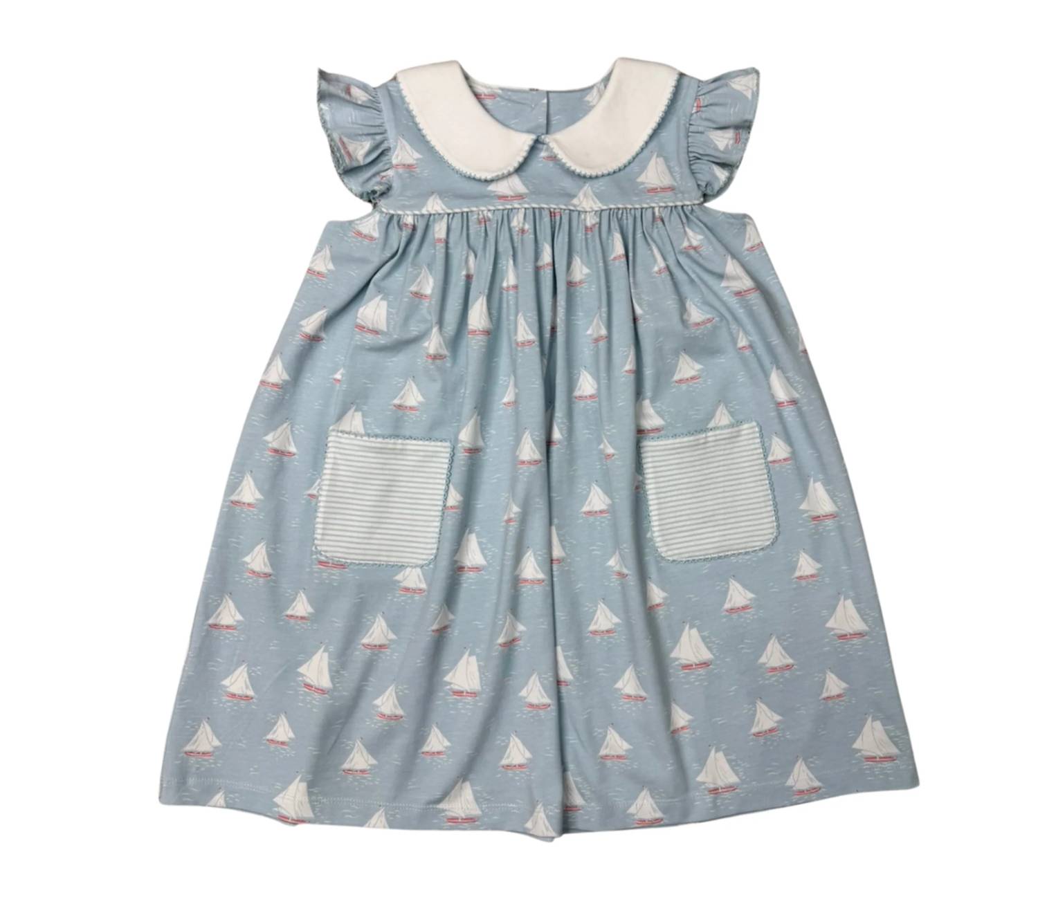 Whimsy Bay Kids - Girl's Set Sail Dress