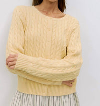 Mod Ref - Sweater Top Cardigan