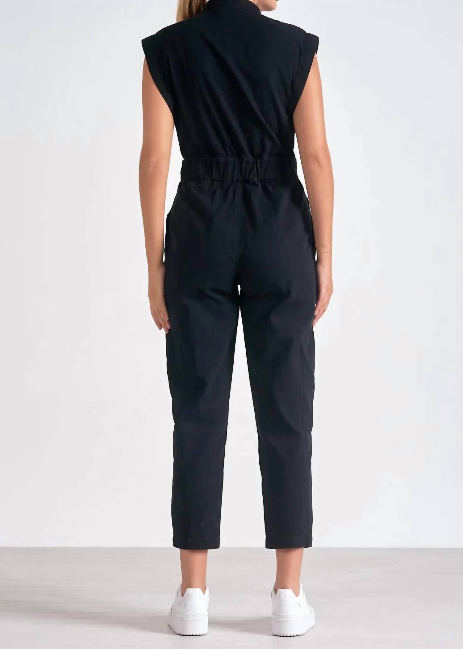Elan - Jack Sleeveless Jumpsuit