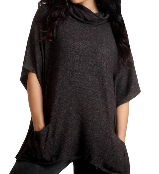 Harper Kashmira Cowl Neck Poncho