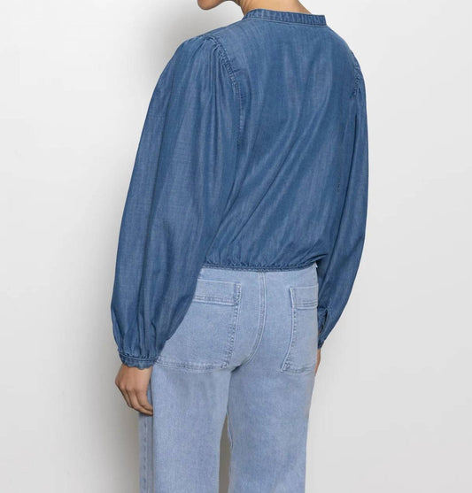 Sanctuary - Tie Front Volume Blouse