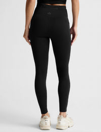 Beyond Yoga - pacer fleece zip pocket long legging