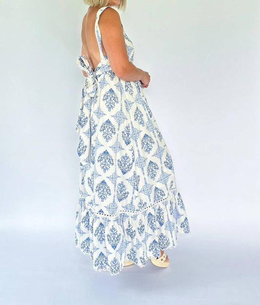 Karlie - French Vintage Floral Tank Dress