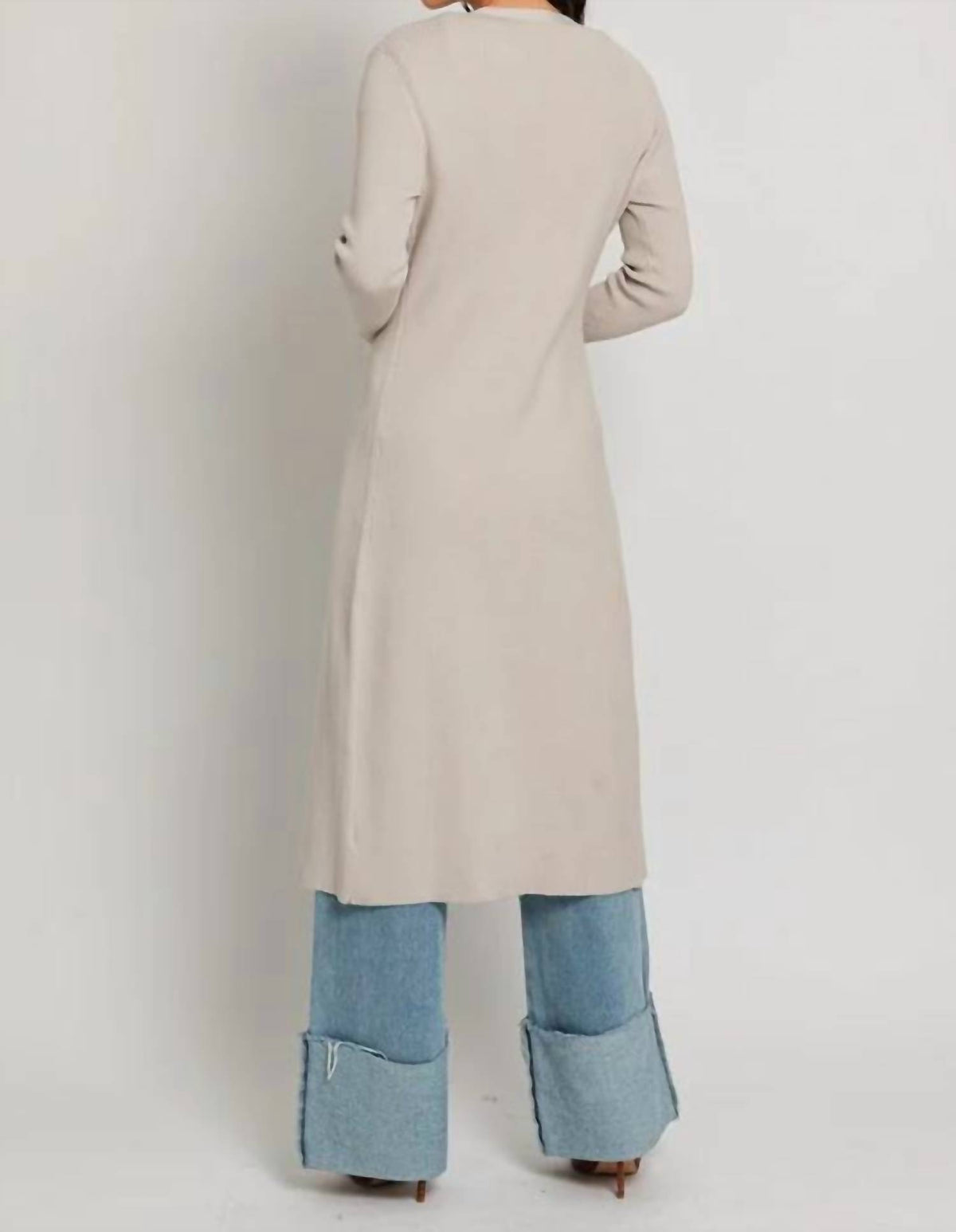 Le Lis - Concrete Idea Button Front Cardigan