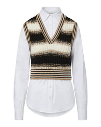 Veronica Beard - Spear Mixed Media Vest