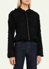 Ulla Johnson - Rosalind Textured Peplum Jacket