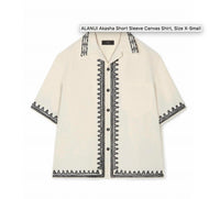 Alanui - Akasha Short Sleeve Canvas Shirt